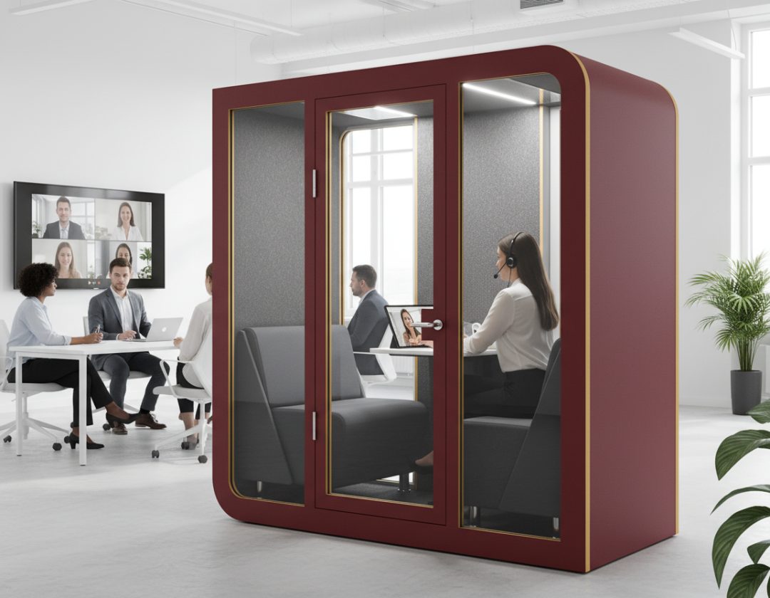 Cabine insonorisée : comment choisir la bonne solution pour votre bureau