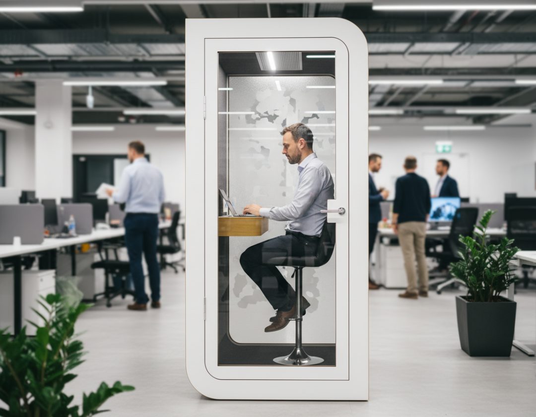 Phone box de bureau pour appels confidentiels